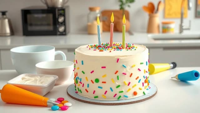 Dekorera tårta barn med enkla och roliga idéer